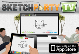SketchParty TV for iPad + AppleTV
