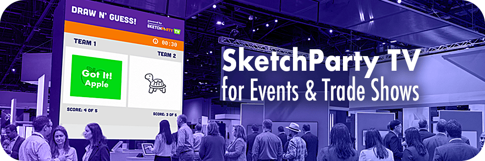 SketchParty TV for Corporate Events