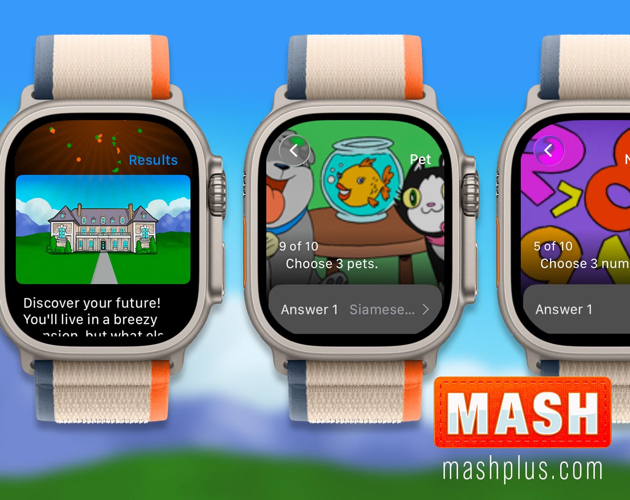MASH for Apple Watch: Version 3.6.0 Gets a Fresh New Design