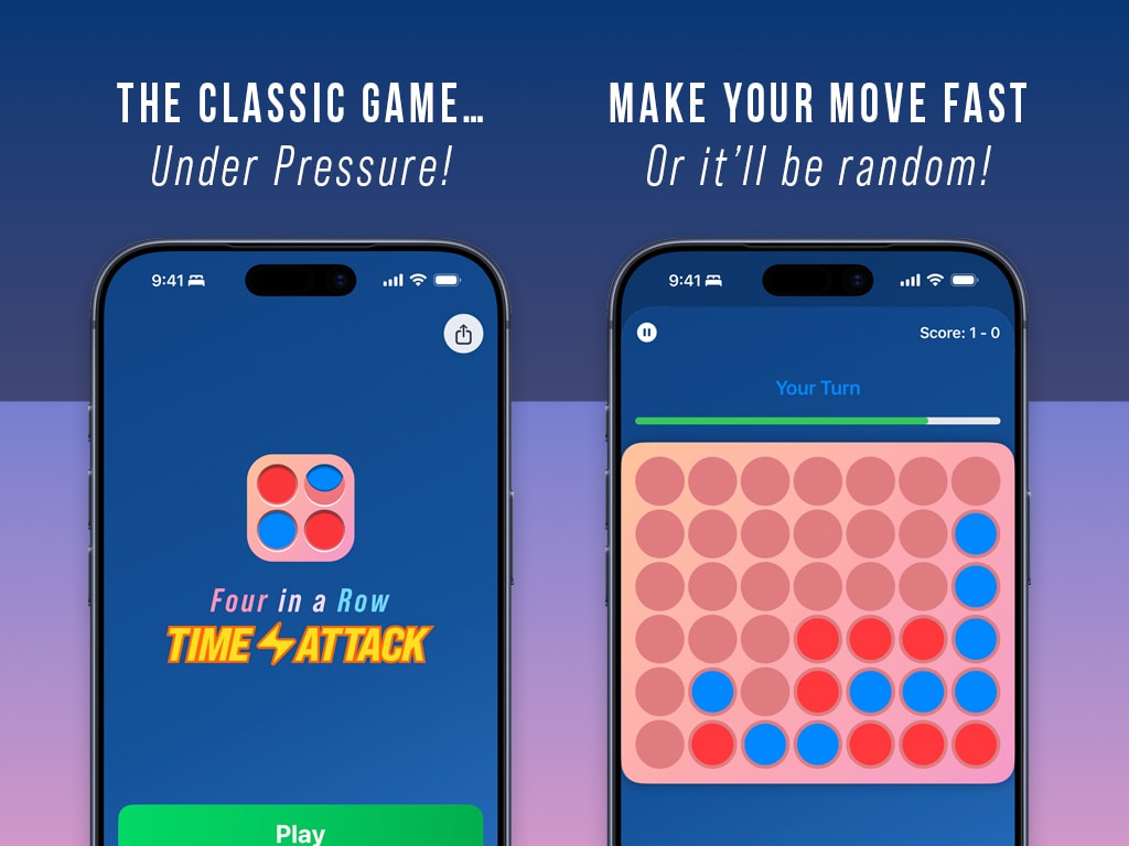 Four in a Row - Time Attack