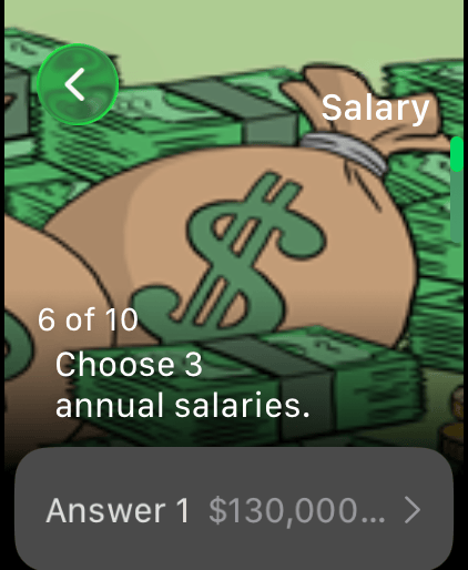 MASH Apple Watch Screenshot 3