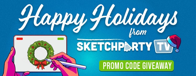SketchParty TV Holiday Giveaway