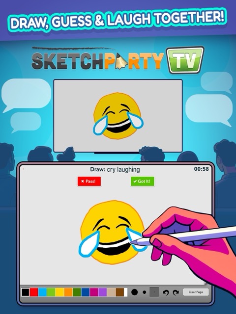 SketchParty TV screenshot